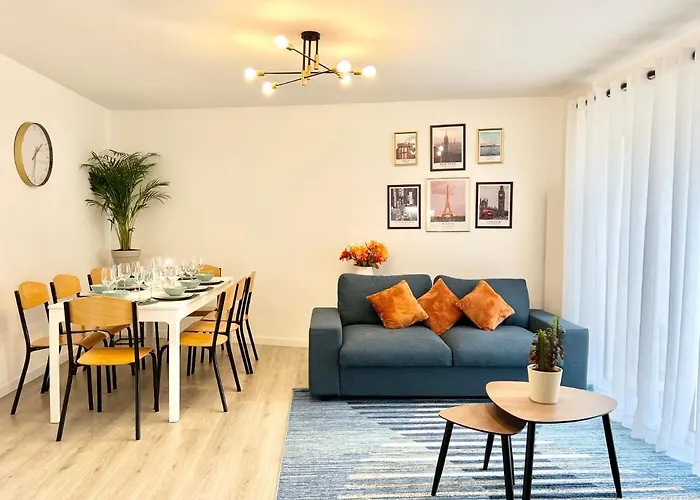 House Climatisee & Parking A 15 Minutes De Paris